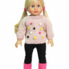 18" Pom Pom Sweater Set 3pc Set254 with boots