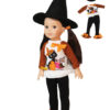 14.5" Kitty & Owl Halloween Outfit 2101
