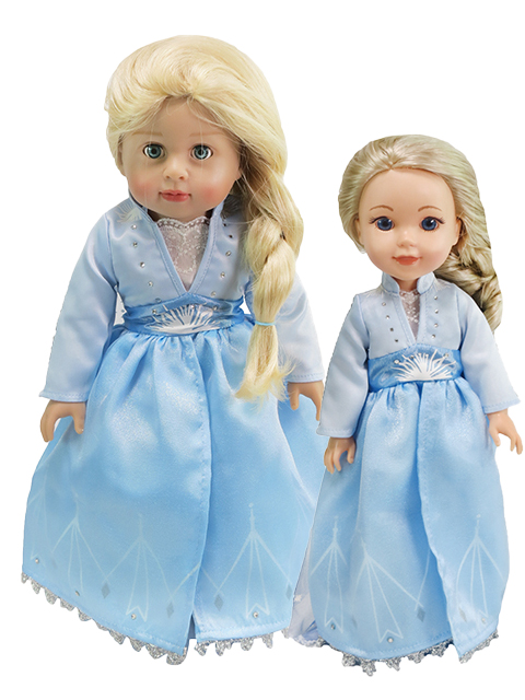 Elsa’s Frozen Ice Dress 1500 2085 - American Fashion World